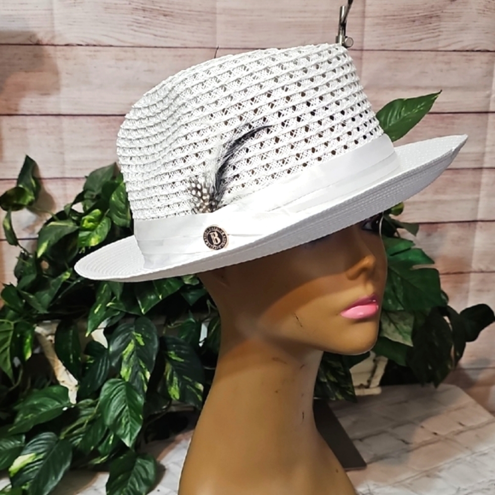 Bruno Capelo No Longer Available Luxury CollectionWhite Fedora